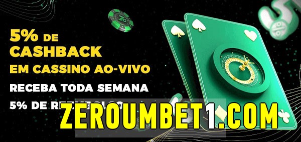 Promoções do cassino ao Vivo zeroum.bet 